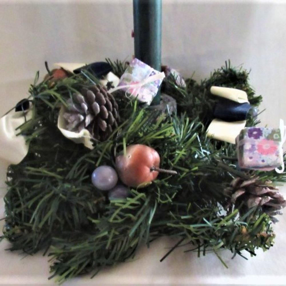 New candle holder wreath ring #11